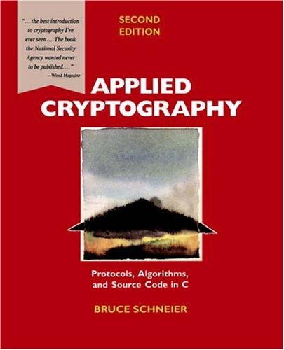 Cover: Applied Cryptography